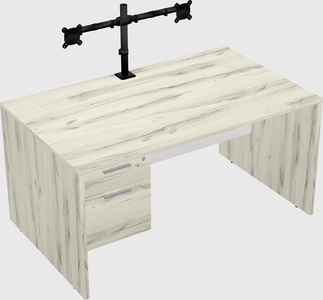 Rectangular desk