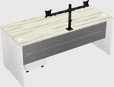 Rectangular desk