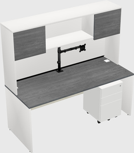 Rectangular desk