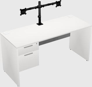 Rectangular desk
