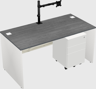 Rectangular desk