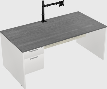 Rectangular desk