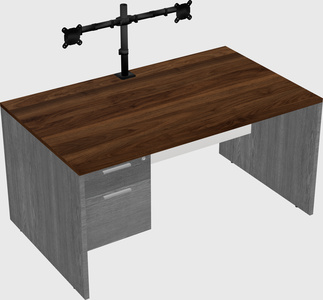 Rectangular desk