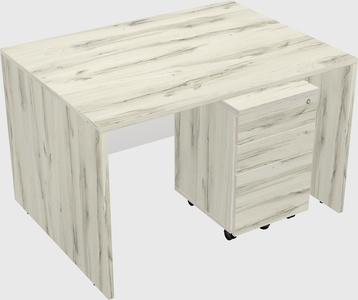 Rectangular desk