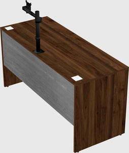 Rectangular desk