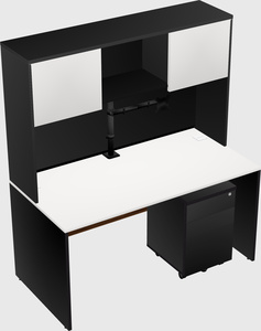 Rectangular desk