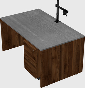 Rectangular desk
