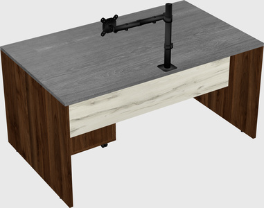 Rectangular desk