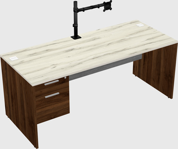 Rectangular desk