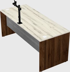 Rectangular desk