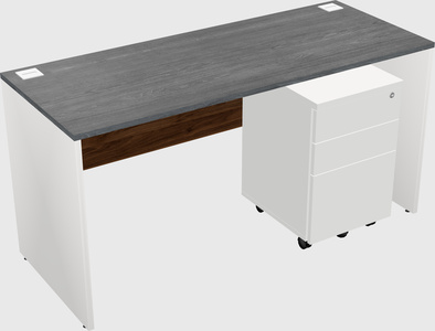 Rectangular desk