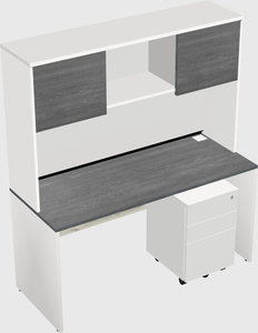 Rectangular desk