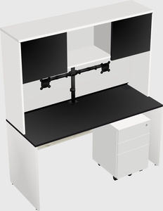 Rectangular desk