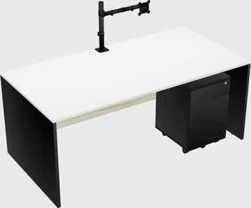 Rectangular desk