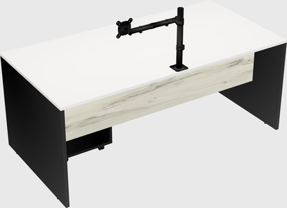 Rectangular desk