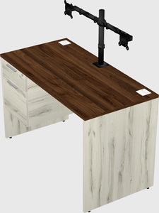 Rectangular desk