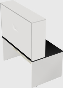 Rectangular desk