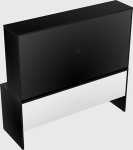 Rectangular desk