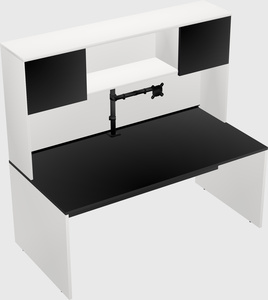 Rectangular desk