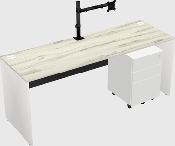 Rectangular desk