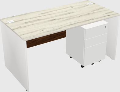 Rectangular desk