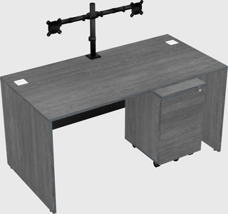 Rectangular desk