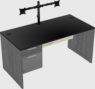 Rectangular desk