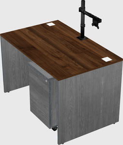 Rectangular desk