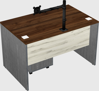 Rectangular desk