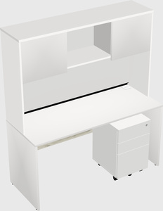 Rectangular desk