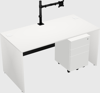 Rectangular desk