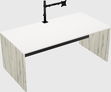 Rectangular desk