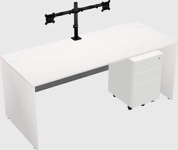 Rectangular desk