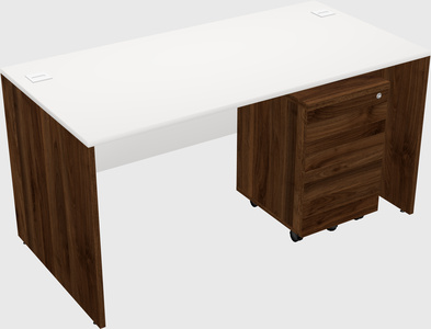 Rectangular desk