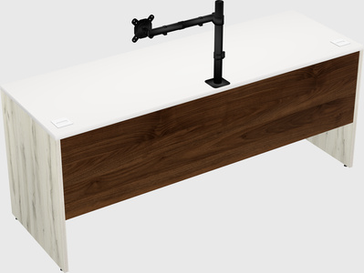 Rectangular desk