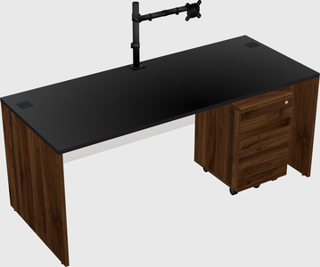 Rectangular desk