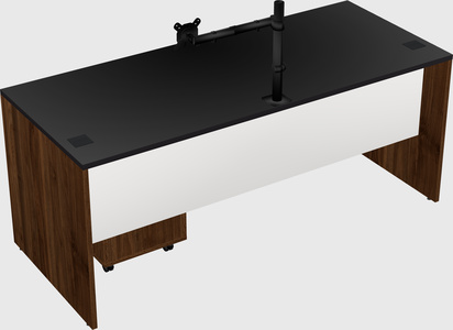Rectangular desk