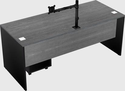 Rectangular desk