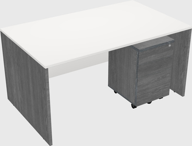 Bureau rectangulaire