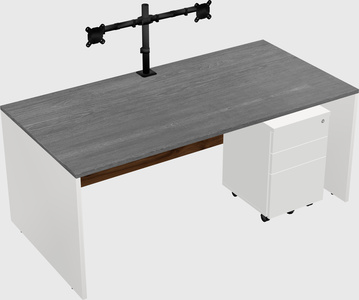 Rectangular desk