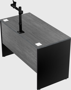 Rectangular desk
