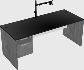 Rectangular desk