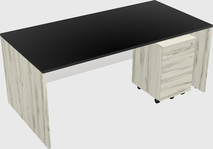 Rectangular desk