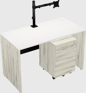 Rectangular desk