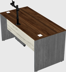 Rectangular desk