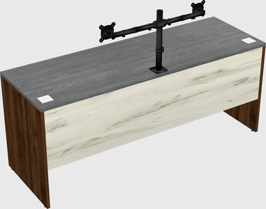 Rectangular desk