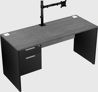 Rectangular desk
