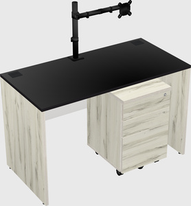 Rectangular desk