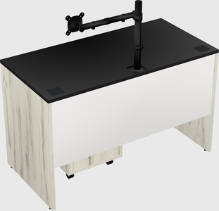 Rectangular desk