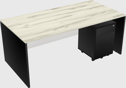 Rectangular desk